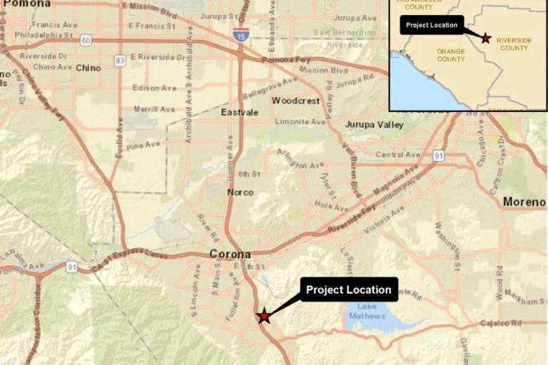 Ontario Avenue Vicinity Map