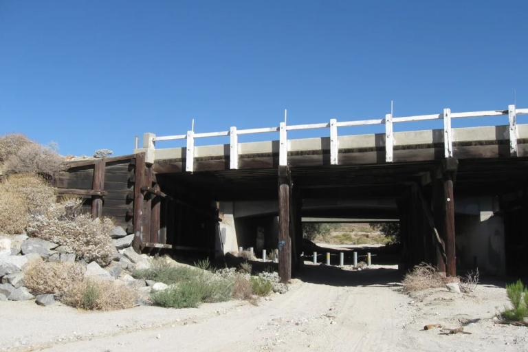 Railroad Over East Channel Bridge