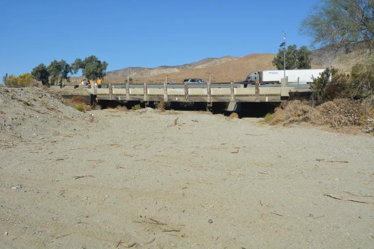 Railroad Over Fornat Wash Bridge