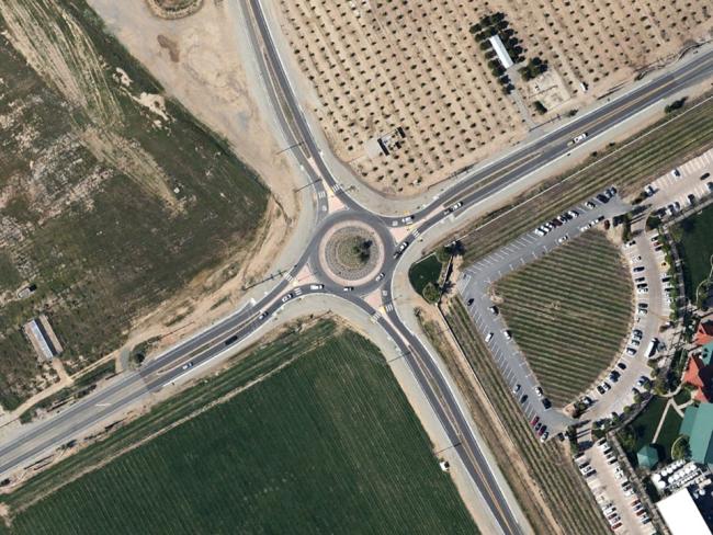 ANZA ROAD ROUNDABOUT