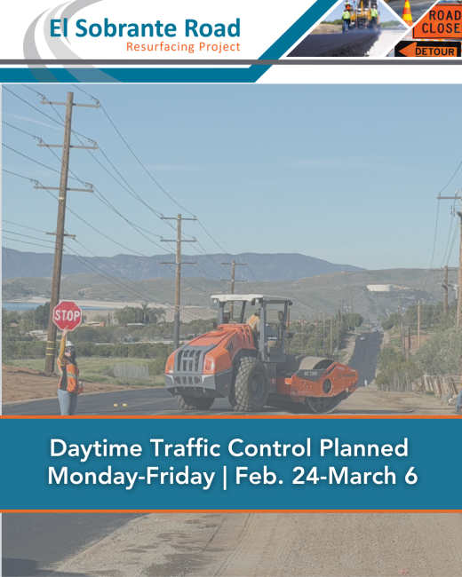 Traffic Alert – El Sobrante Road Flyer