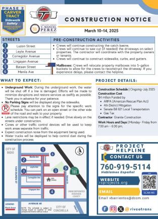 Carver Tract flyer
