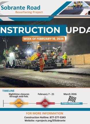 Project Update - El Sobrante Road